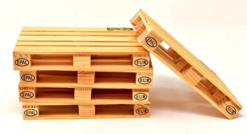 Holzpaletten für Getränke zum Kühlen