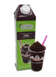 Slusheis Sirup zuckerfrei für leckere Frozen Cocktails mit Cola