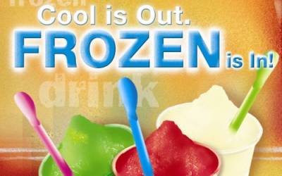 Frozen Cocktails aus der Slusheismaschine